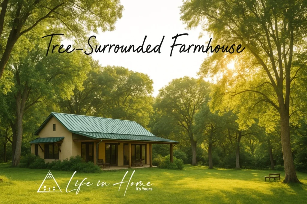 Luxury Coconut Grove Farmhouse in Coimbatore surrounded by trees